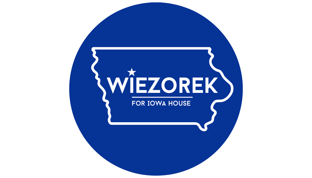 Carolyn Wiezorek for Iowa District 65 Logo